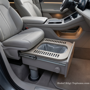 Seres’ten Araç İçi Gizli Klozet Patenti: Koltuğun Altından Çekmece Gibi Çıkan Tuvalet